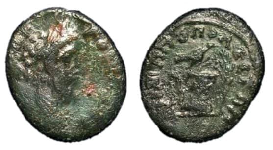 Philippopolis Varbanov 1030 Commodus, AE17 of Philippopolis, Thrace
