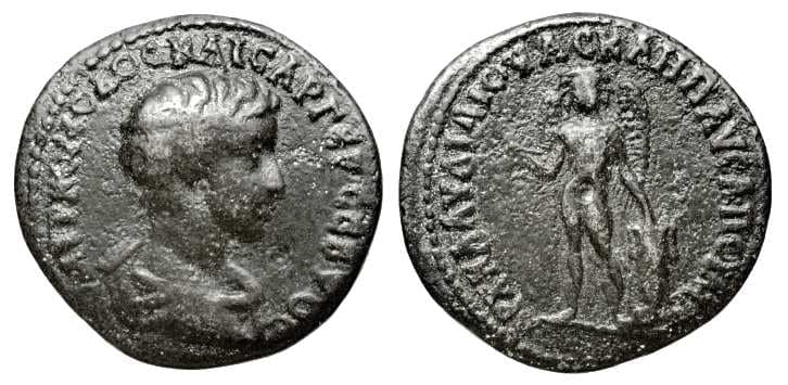Poemanenum Kaufmann 44 Commodus, AE25 of Poemanenum, Mysia