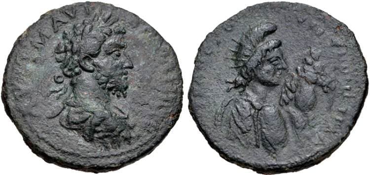 Trapezus RecGen 14 Commodus, AE29 of Trapezus, Pontus