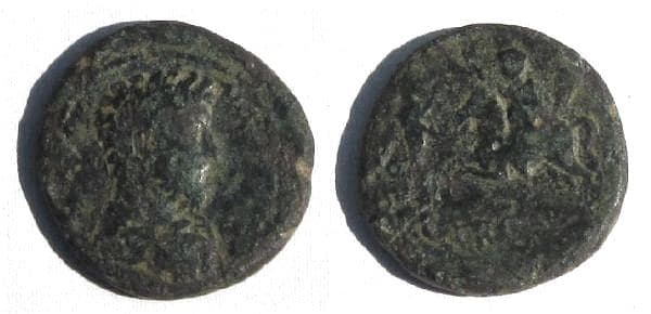 Alexandria Troas cf Bellinger A237 Commodus, Alexandreia Troas, AE 21