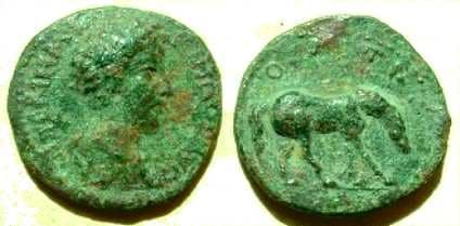 Alexandria Troas SNGCop 127 Commodus AE24 of Alexandria Troas