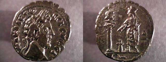 Alexandria Milne 2655 Commodus Billon Tetradrachm of Alexandria, Egypt