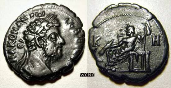 Alexandria milne 2672 Commodus Billon Tetradrachm of Alexandria