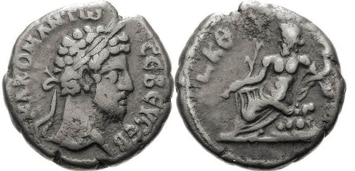 Alexandria Milne 2681 Commodus Billon Tetradrachm of Alexandria