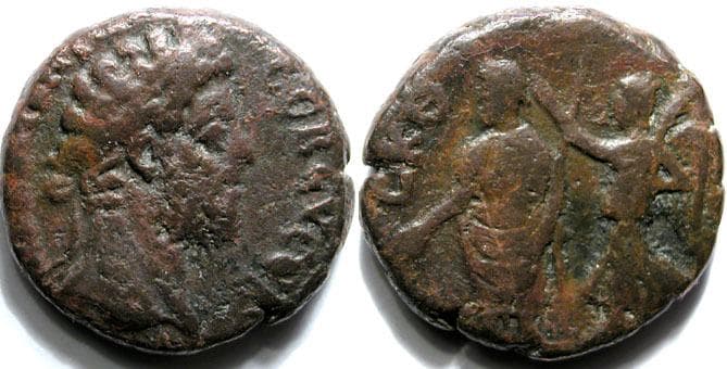 Alexandria Milne 2682 Commodus Billon Tetradrachm of Alexandria