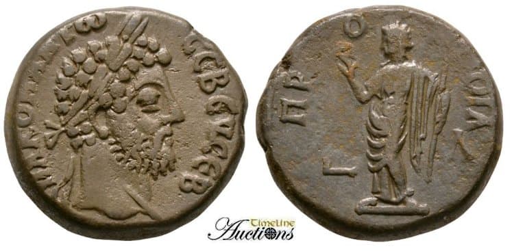 Alexandria Milne 2691 Commodus Billon Tetradrachm of Alexandria