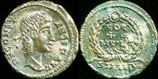 Alexandria RIC VIII 34, Δ Constans, AE4, Alexandria