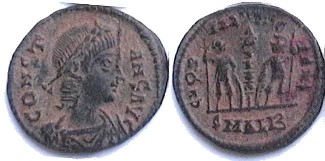 Alexandria RIC VIII 21,B Constans AE3