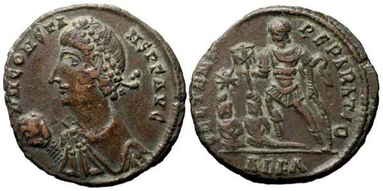 Alexandria RIC VIII 64,A Constans AE3