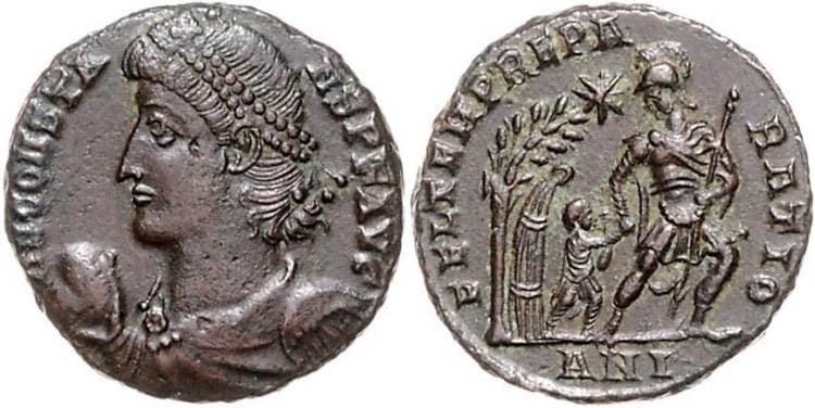 Antioch RIC VIII 128, I Constans, AE2, Antioch