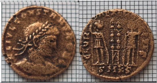 Cyzicus RIC VII 87, S Constans, AE4, Cyzicus, 333-335 AD