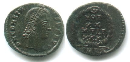 Cyzicus RIC VIII 48 Constans AE4