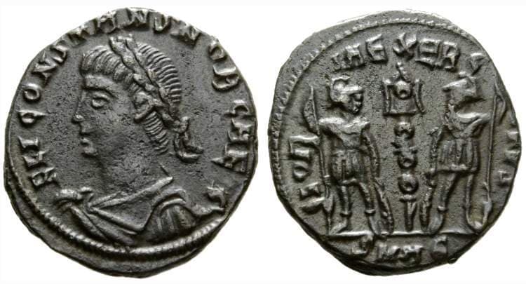 Heraclea RIC VII 154 Constans AE4
