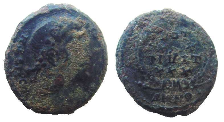 Nicomedia RIC VIII 59, Θ Constans, AE4 Nicomedia