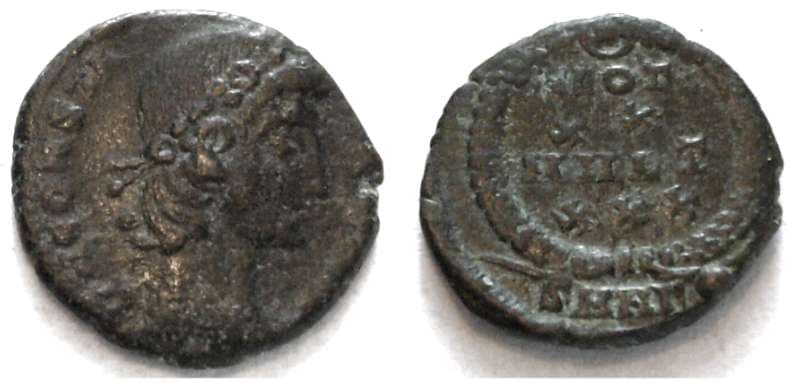 Nicomedia RIC VIII 59, Γ Constans, AE4, 14mm of Nicomedia