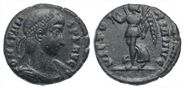 Rome RIC VIII 103var Constans, AE4