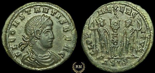 Siscia RIC VII 255 Constans AE3