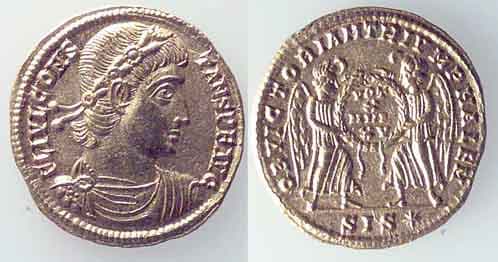 Siscia RIC VIII 114a Constans AV Solidus