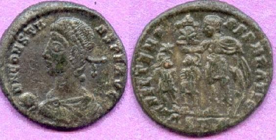 Siscia RIC VIII 226 Constans AE3