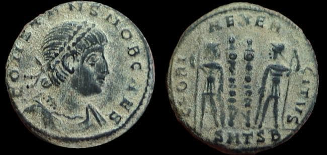 Thessalonica RIC VII 201v Constans