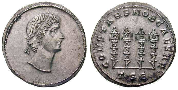 Thessalonica Tkalek 2002, 250 Constans, AR heavy miliarense