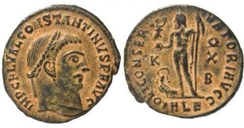 Alexandria RIC VII 17 Constantine I, Alexandria, 316-317 AD