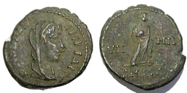 Alexandria RIC VIII 32 Divus Constantine I AE Follis
