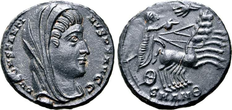 Antioch RIC VIII 39, Θ Constantine AE follis