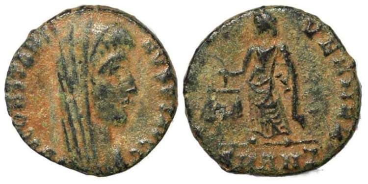 Antioch RIC VIII 64, Z Constantine I, posthumous, struck by Constantius II, AD 342-347, Antioch, 13