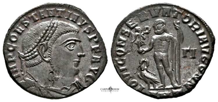 Antioch RIC VII 15, ΓI Constantine I AE follis, Antioch