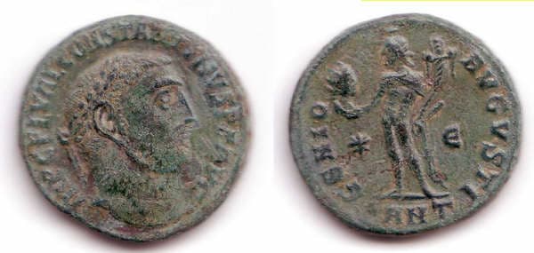 Antioch RIC VI 164c Constantine AE Follis