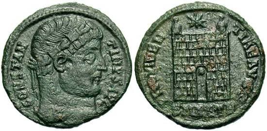Antioch RIC VII 81, A Constantine I AE Follis