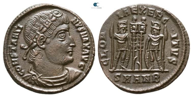 Antioch RIC VII 86,B Constantine I AE follis