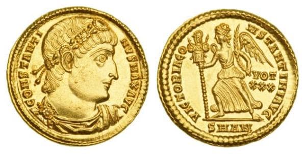 Antioch RIC VII 96 Constantine AV Solidus
