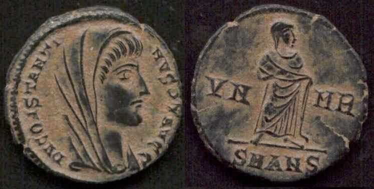 Antioch RIC VIII 112, S Divus Constantine AE follis