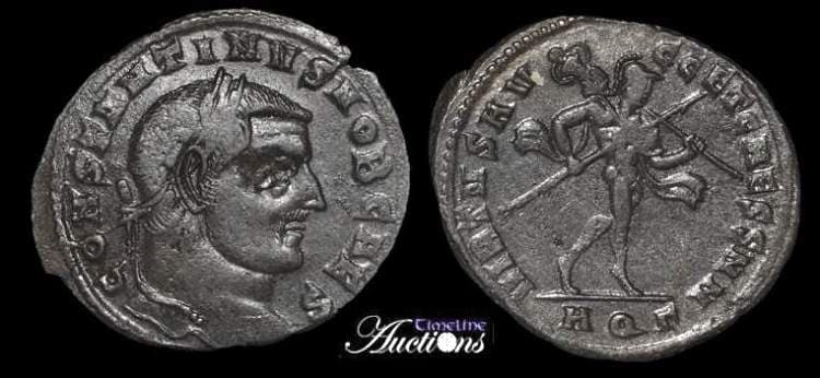 Aquileia RIC VI 92b Constantine as Caesar