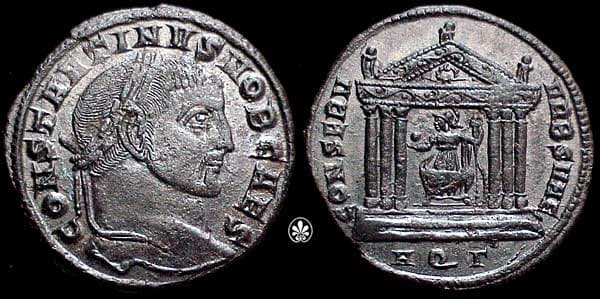Aquileia RIC VI 117 Constantine I, as Caesar