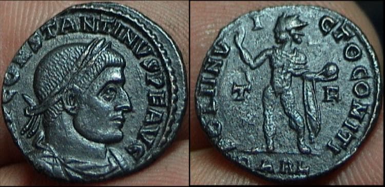Arles RIC VII 72 Constantine AE Follis