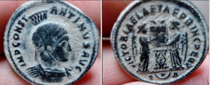 Arles RIC VII 188 Constantine I AE Follis