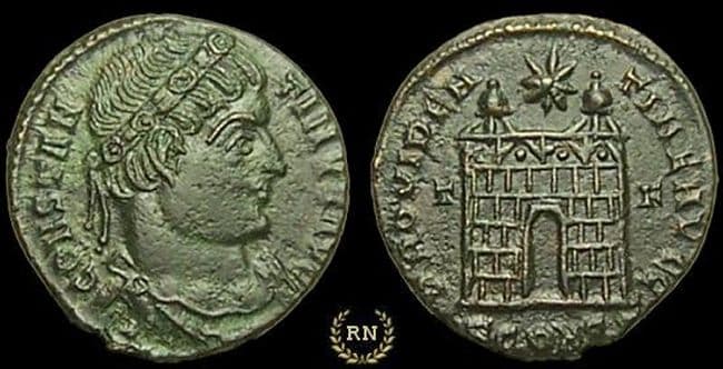 Arles RIC VII 326, S Constantine I