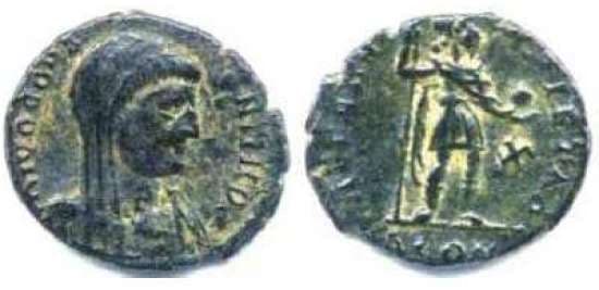 Arles RIC VIII 40 Constantine AE4, 15 mm