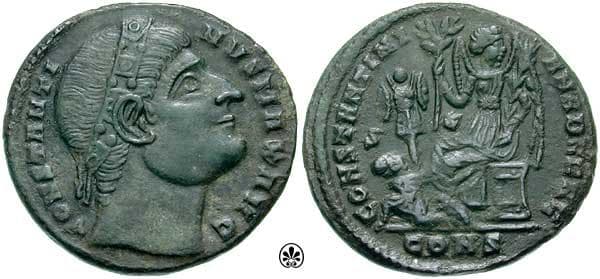 Constantinople RIC VII 32 Constantine I AE Follis