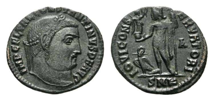 Cyzicus RIC VII 3,A Constantine I AE Follis of Cyzicus