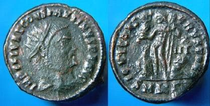 Cyzicus RIC VII 14 Constantine I AE follis
