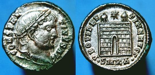 Cyzicus RIC VII 44 Constantine AE follis