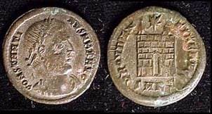 Cyzicus RIC VII 59 Constantine I AE follis
