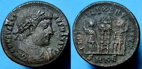 Cyzicus RIC VII 78 Constantine AE follis