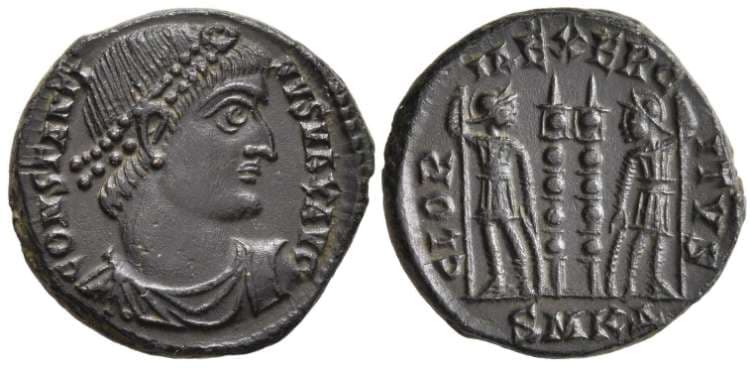 Cyzicus RIC VII 79 Constantine I AE follis