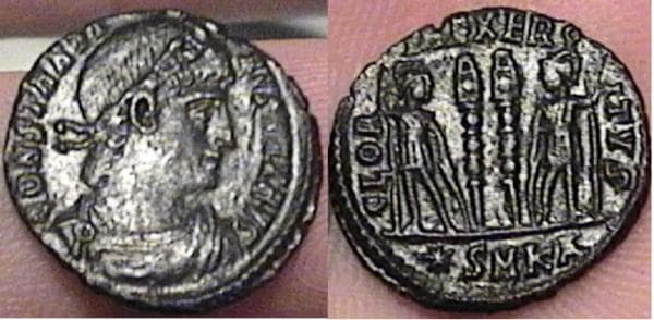 Cyzicus RIC VII 110 Constantine AE follis