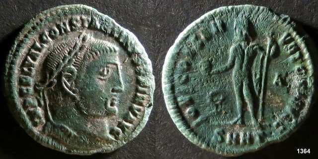 Heraclea RIC VI 72, A Constantine I AE follis of Heraclea, 23mm, 3